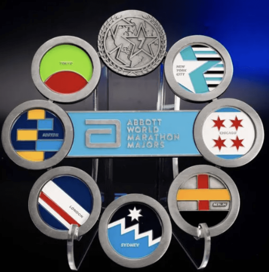 세계7대마라톤 메달